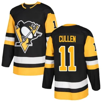 Men's John Cullen Pittsburgh Penguins Home Jersey - Black Authentic