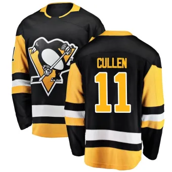 Men's John Cullen Pittsburgh Penguins Home Jersey - Black Breakaway