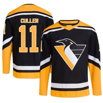 Men's John Cullen Pittsburgh Penguins Reverse Retro 2.0 Jersey - Black Authentic