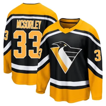 Men's Marty Mcsorley Pittsburgh Penguins Special Edition 2.0 Jersey - Black Breakaway