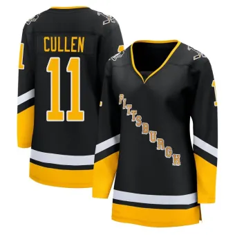 Women's John Cullen Pittsburgh Penguins 2021/22 Alternate Premier Player Jersey - Black Breakaway