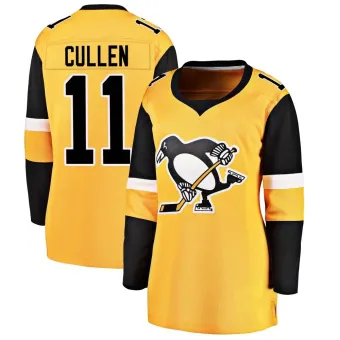 Women's John Cullen Pittsburgh Penguins Alternate Jersey - Gold Breakaway