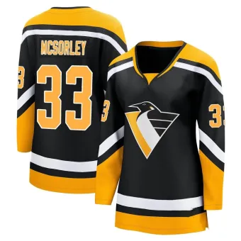 Women's Marty Mcsorley Pittsburgh Penguins Special Edition 2.0 Jersey - Black Breakaway