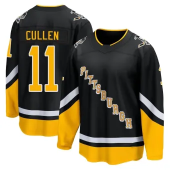 Youth John Cullen Pittsburgh Penguins 2021/22 Alternate Premier Player Jersey - Black Breakaway