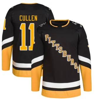 Youth John Cullen Pittsburgh Penguins 2021/22 Alternate Primegreen Pro Player Jersey - Black Authentic